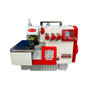 FILETEADORA MECATRÓNICA WILLCOX W-757DP ROJA 5 HILOS