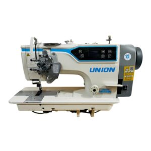 Máquina plana dos agujas mecatrónica barra escualizable UNION UN-8875D